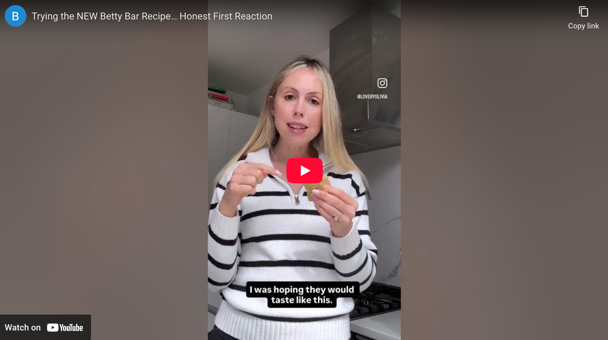 Our Founder tried the Betty New Formula