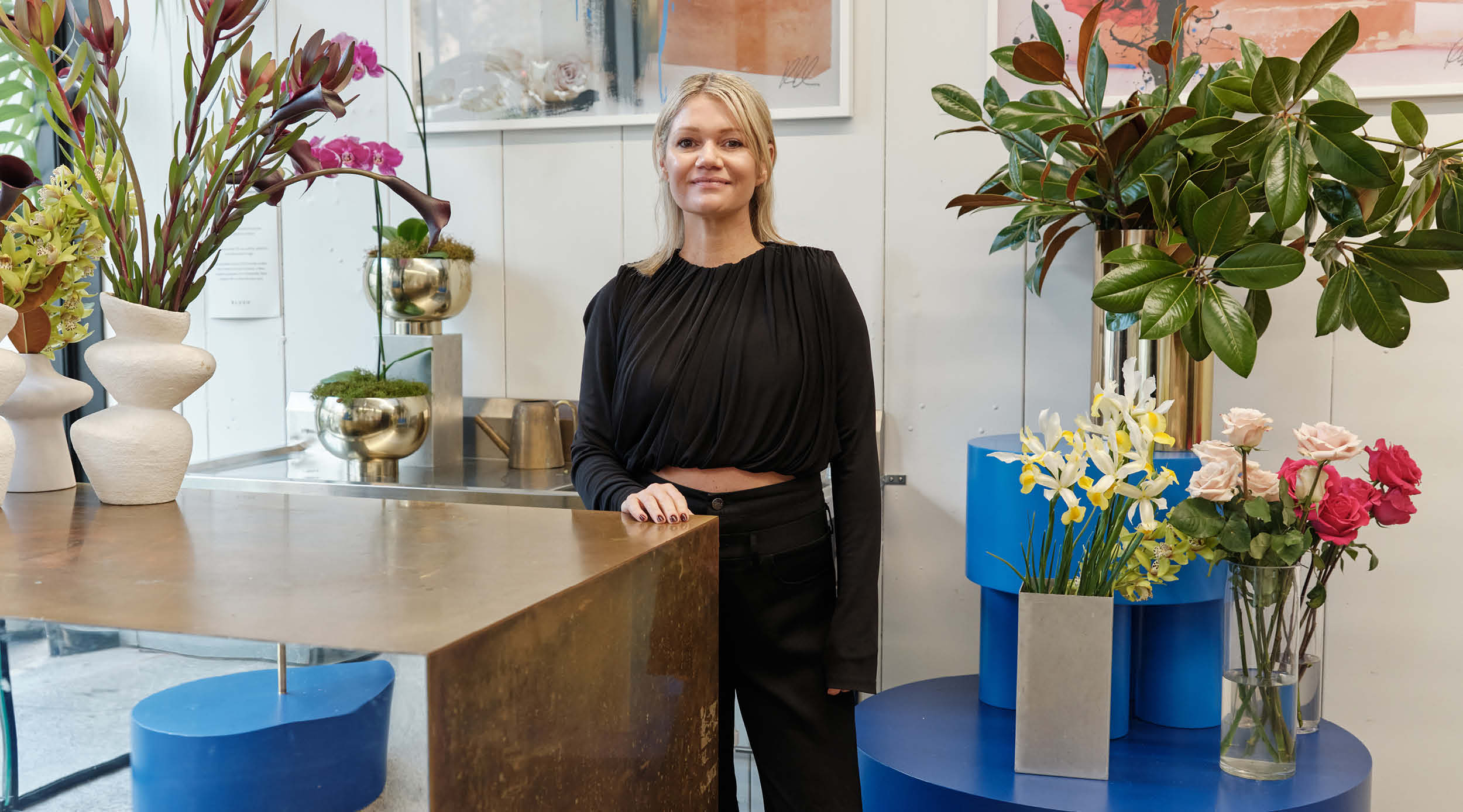 Inside BLUSH Flowers: Meet Kelly Karam