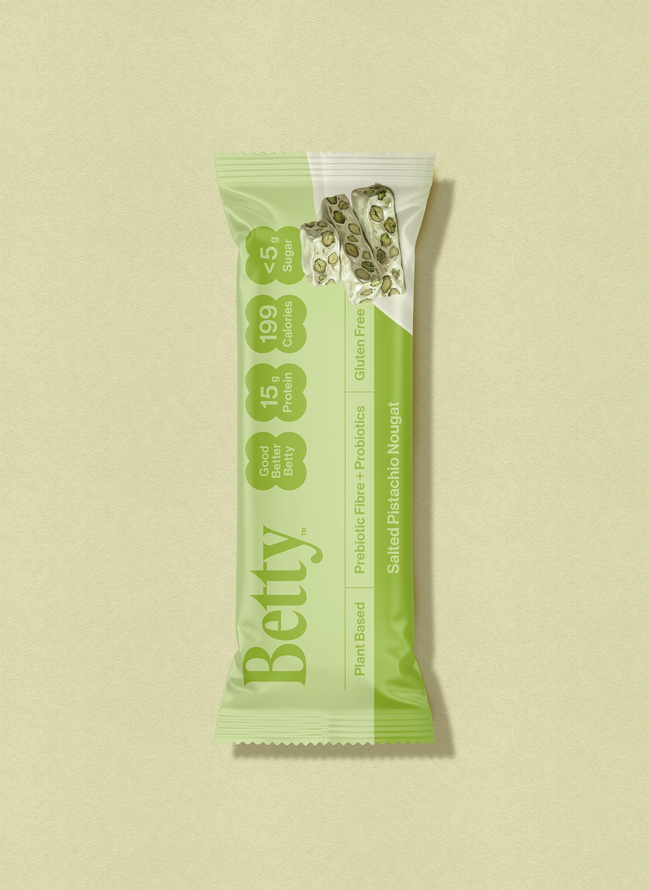 Salted Pistachio Nougat Betty Bar™