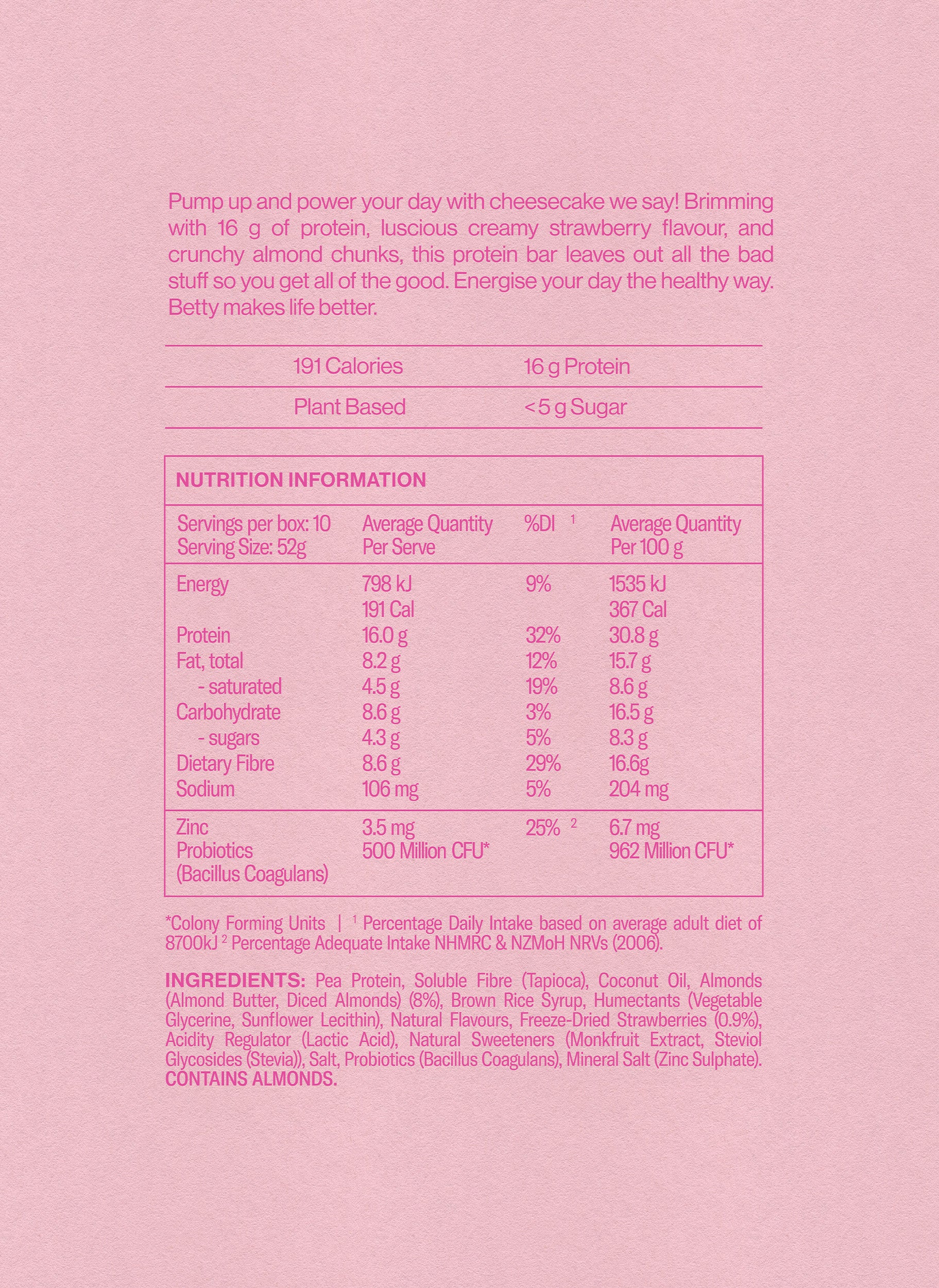 Strawberry Cheesecake Betty Bar™